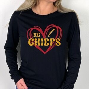 Kansas City Chiefs Chiefs Football Fan Sweatshirt Kc Chiefs Heart Football